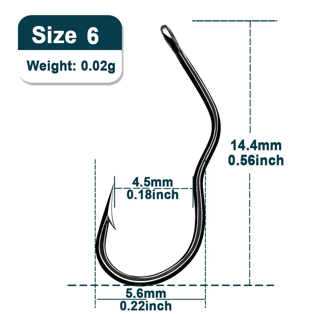 Automatische Flip Carp Vishaakjes, 50-200 Stuks